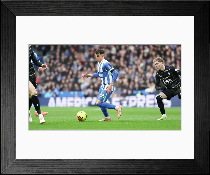 Framed Print : Brighton and Hove Albion v Everton Premier League 31JAN26 Framed Print : Brighton and Hove Albion v Everton Premier League 31JAN26