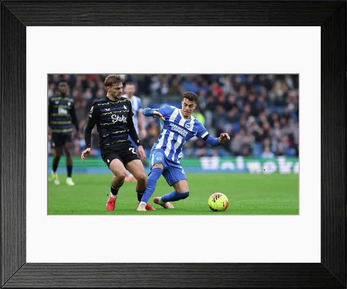 Framed Print : Brighton and Hove Albion v Everton Premier League 31JAN26 Framed Print : Brighton and Hove Albion v Everton Premier League 31JAN26