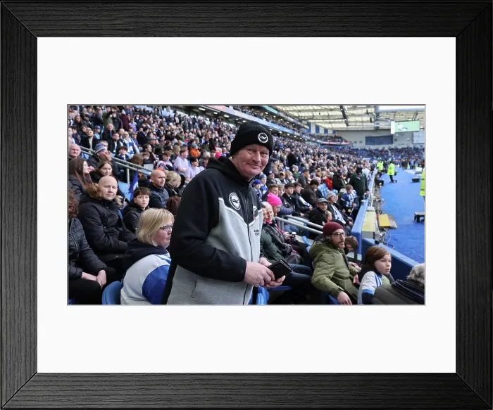 Framed Print : Brighton and Hove Albion v Everton Premier League 31JAN26 Framed Print : Brighton and Hove Albion v Everton Premier League 31JAN26