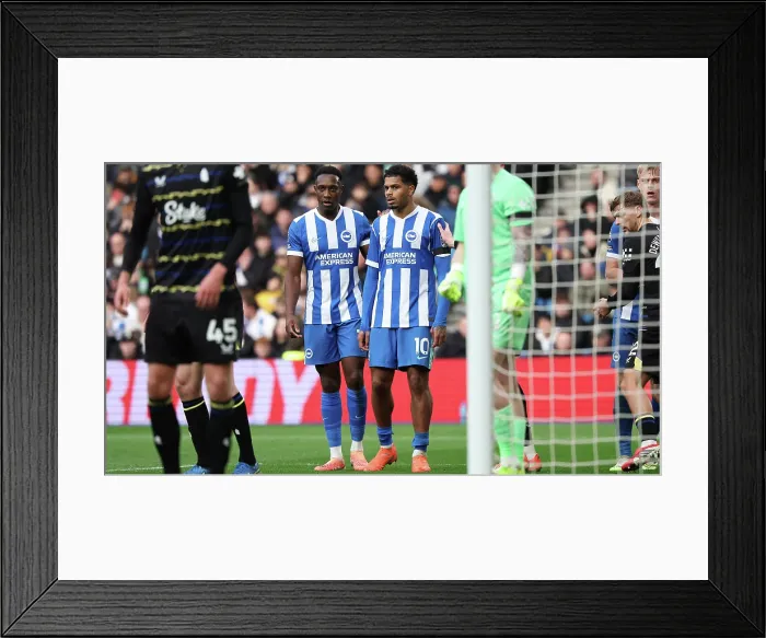 Framed Print : Brighton and Hove Albion v Everton Premier League 31JAN26 Framed Print : Brighton and Hove Albion v Everton Premier League 31JAN26