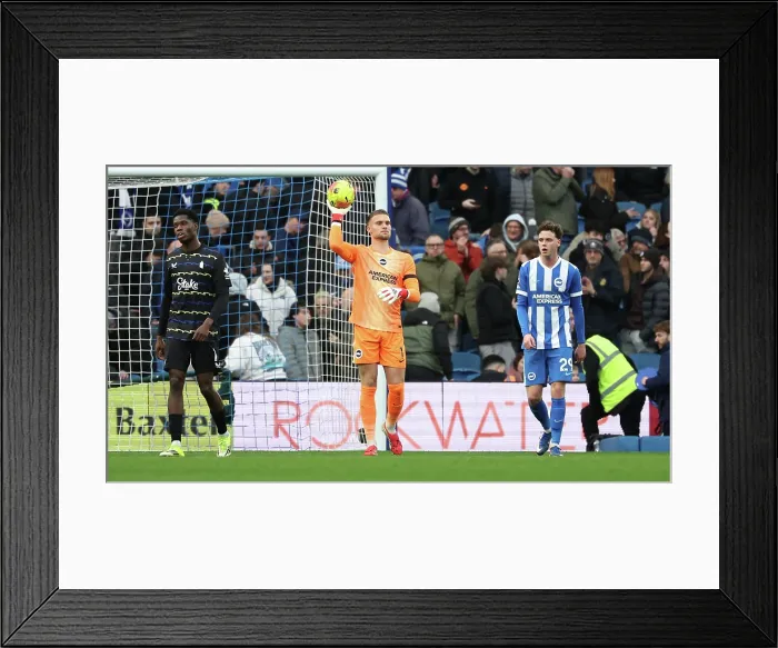 Framed Print : Brighton and Hove Albion v Everton Premier League 31JAN26 Framed Print : Brighton and Hove Albion v Everton Premier League 31JAN26