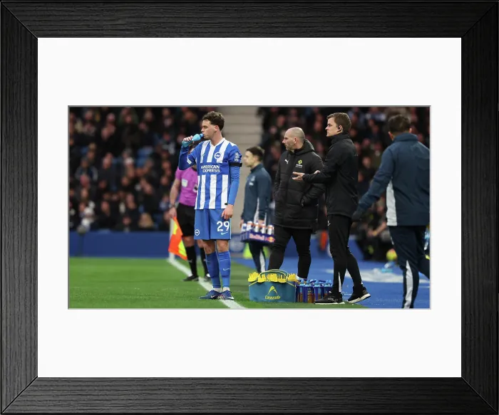 Framed Print : Brighton and Hove Albion v Everton Premier League 31JAN26 Framed Print : Brighton and Hove Albion v Everton Premier League 31JAN26