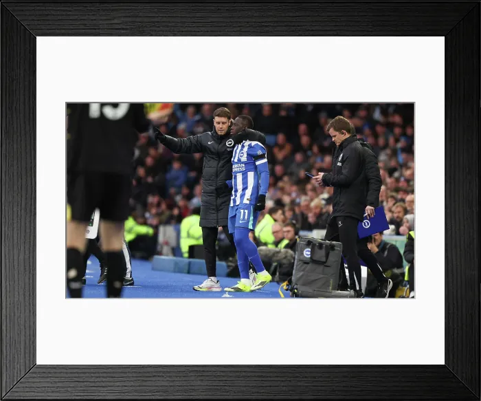 Framed Print : Brighton and Hove Albion v Everton Premier League 31JAN26 Framed Print : Brighton and Hove Albion v Everton Premier League 31JAN26