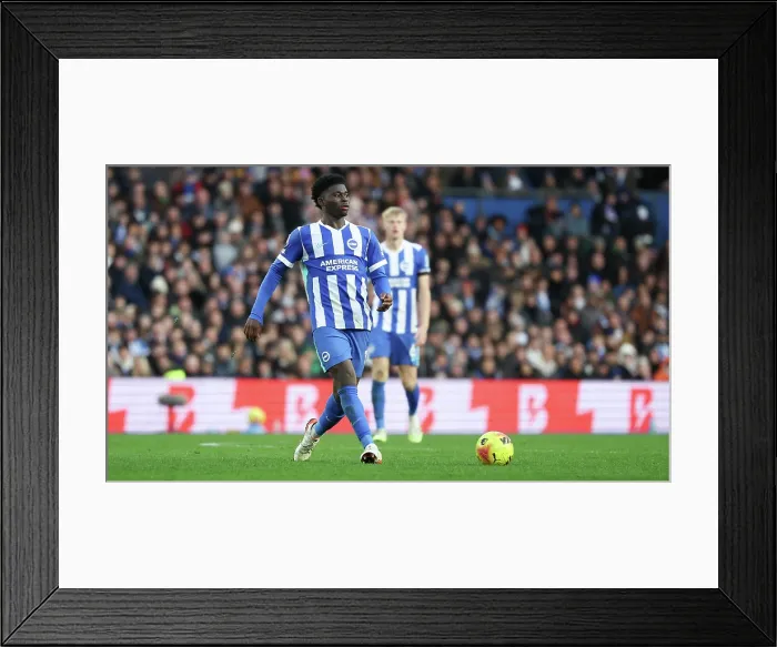 Framed Print : Brighton and Hove Albion v Everton Premier League 31JAN26