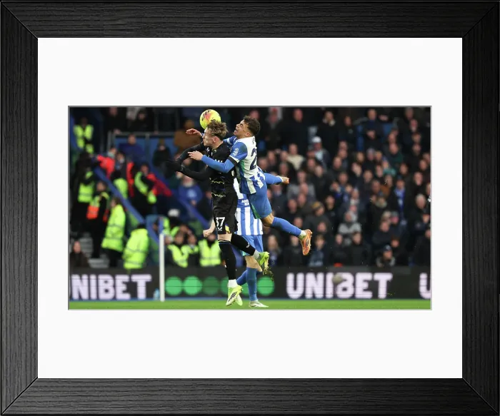 Framed Print : Brighton and Hove Albion v Everton Premier League 31JAN26 Framed Print : Brighton and Hove Albion v Everton Premier League 31JAN26