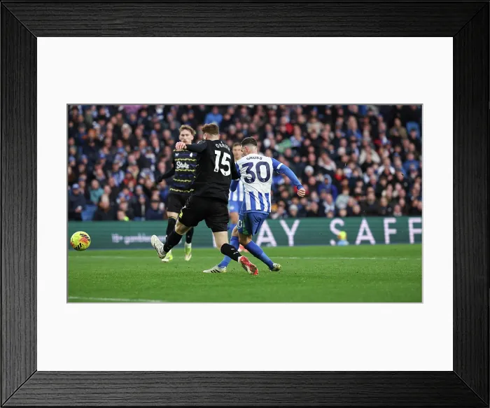 Framed Print : Brighton and Hove Albion v Everton Premier League 31JAN26 Framed Print : Brighton and Hove Albion v Everton Premier League 31JAN26