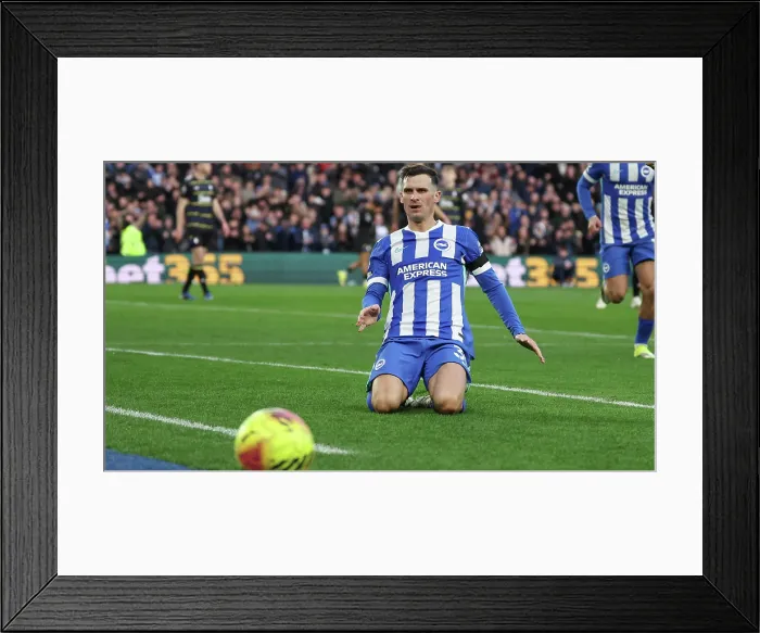 Framed Print : Brighton and Hove Albion v Everton Premier League 31JAN26 Framed Print : Brighton and Hove Albion v Everton Premier League 31JAN26