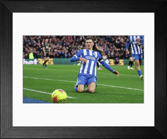 Framed Print : Brighton and Hove Albion v Everton Premier League 31JAN26 Framed Print : Brighton and Hove Albion v Everton Premier League 31JAN26