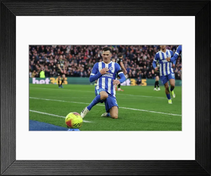 Framed Print : Brighton and Hove Albion v Everton Premier League 31JAN26 Framed Print : Brighton and Hove Albion v Everton Premier League 31JAN26