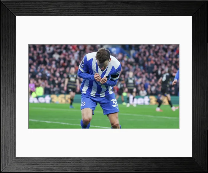 Framed Print : Brighton and Hove Albion v Everton Premier League 31JAN26 Framed Print : Brighton and Hove Albion v Everton Premier League 31JAN26