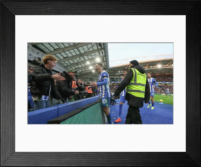 Framed Print : Brighton and Hove Albion v Everton Premier League 31JAN26 Framed Print : Brighton and Hove Albion v Everton Premier League 31JAN26