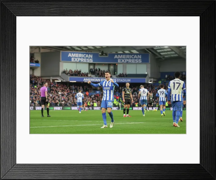 Framed Print : Brighton and Hove Albion v Everton Premier League 31JAN26 Framed Print : Brighton and Hove Albion v Everton Premier League 31JAN26