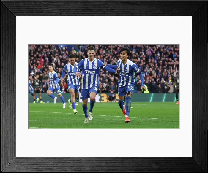 Framed Print : Brighton and Hove Albion v Everton Premier League 31JAN26 Framed Print : Brighton and Hove Albion v Everton Premier League 31JAN26