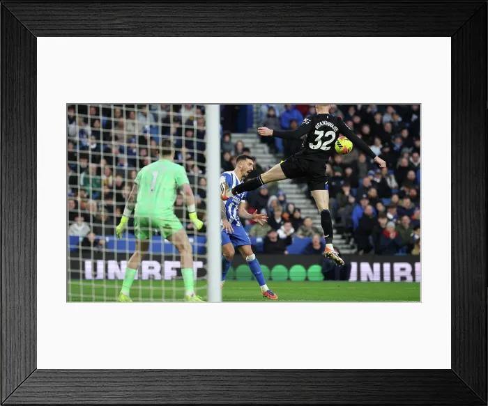 Framed Print : Brighton and Hove Albion v Everton Premier League 31JAN26 Framed Print : Brighton and Hove Albion v Everton Premier League 31JAN26