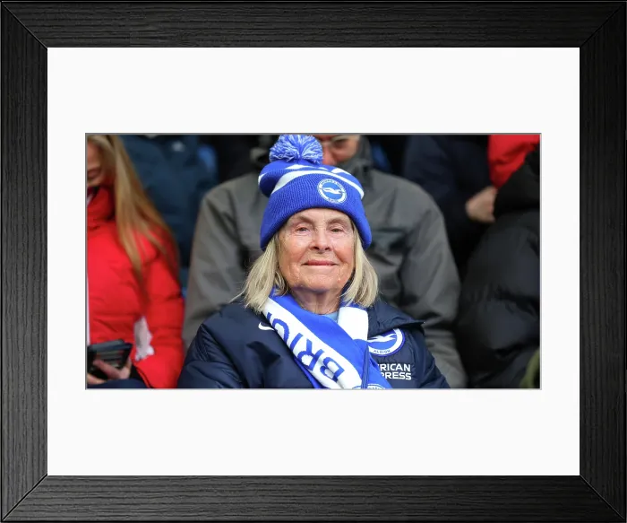 Framed Print : Brighton and Hove Albion v Everton Premier League 31JAN26