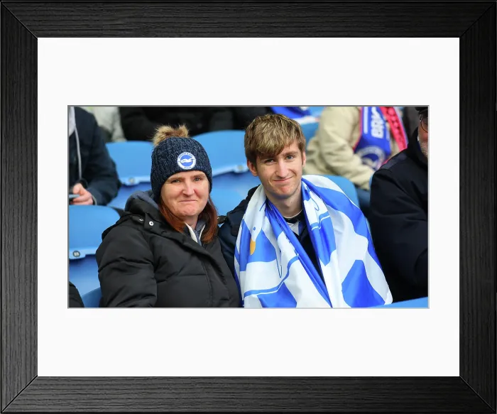 Framed Print : Brighton and Hove Albion v Everton Premier League 31JAN26 Framed Print : Brighton and Hove Albion v Everton Premier League 31JAN26