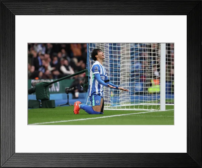 Framed Print : Brighton and Hove Albion v Everton Premier League 31JAN26 Framed Print : Brighton and Hove Albion v Everton Premier League 31JAN26
