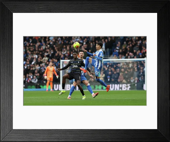 Framed Print : Brighton and Hove Albion v Everton Premier League 31JAN26 Framed Print : Brighton and Hove Albion v Everton Premier League 31JAN26