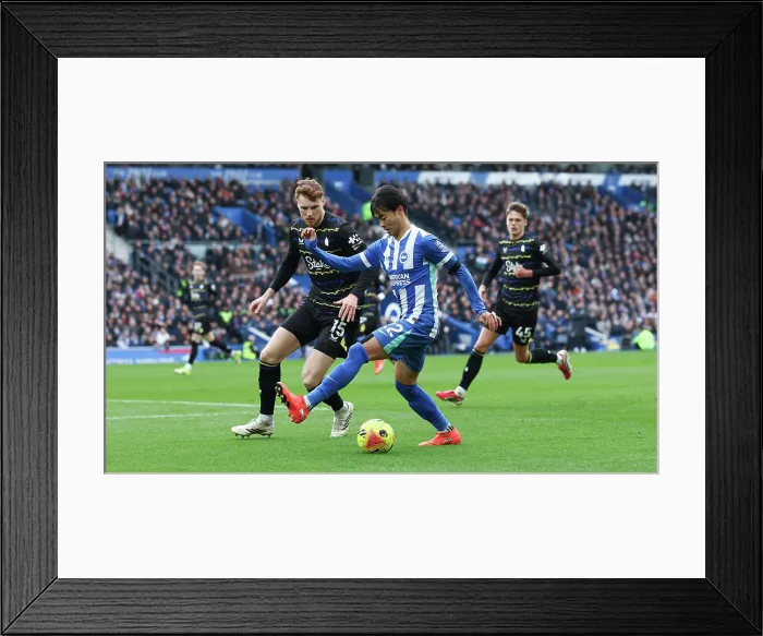 Framed Print : Brighton and Hove Albion v Everton Premier League 31JAN26 Framed Print : Brighton and Hove Albion v Everton Premier League 31JAN26