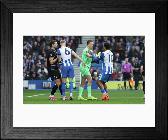 Framed Print : Brighton and Hove Albion v Everton Premier League 31JAN26 Framed Print : Brighton and Hove Albion v Everton Premier League 31JAN26