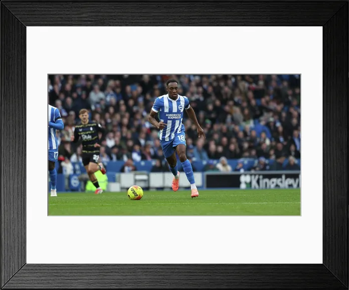 Framed Print : Brighton and Hove Albion v Everton Premier League 31JAN26 Framed Print : Brighton and Hove Albion v Everton Premier League 31JAN26