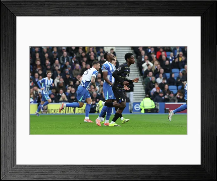 Framed Print : Brighton and Hove Albion v Everton Premier League 31JAN26 Framed Print : Brighton and Hove Albion v Everton Premier League 31JAN26