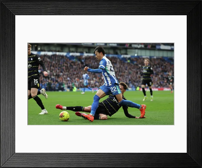 Framed Print : Brighton and Hove Albion v Everton Premier League 31JAN26