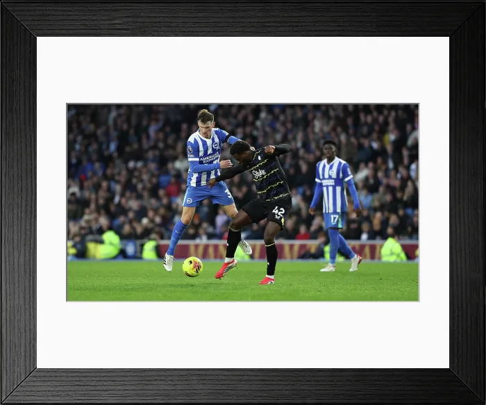 Framed Print : Brighton and Hove Albion v Everton Premier League 31JAN26 Framed Print : Brighton and Hove Albion v Everton Premier League 31JAN26