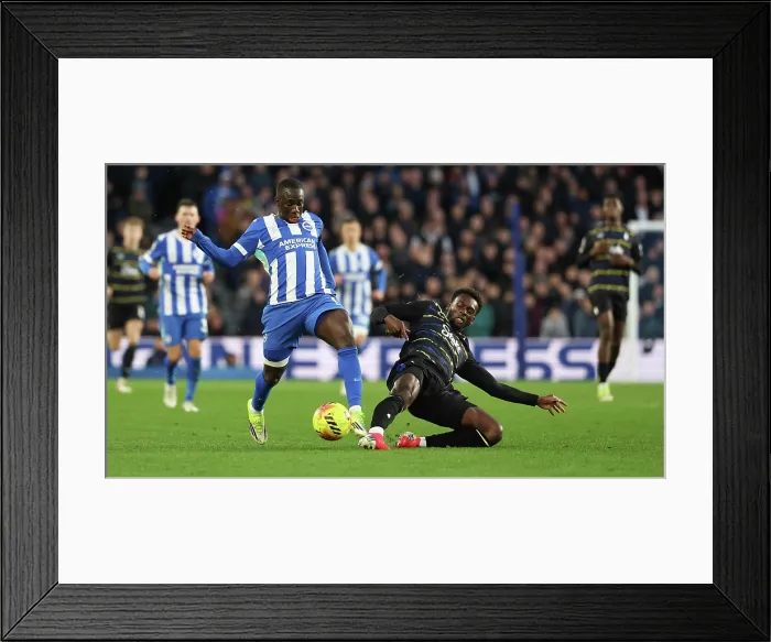 Framed Print : Brighton and Hove Albion v Everton Premier League 31JAN26 Framed Print : Brighton and Hove Albion v Everton Premier League 31JAN26