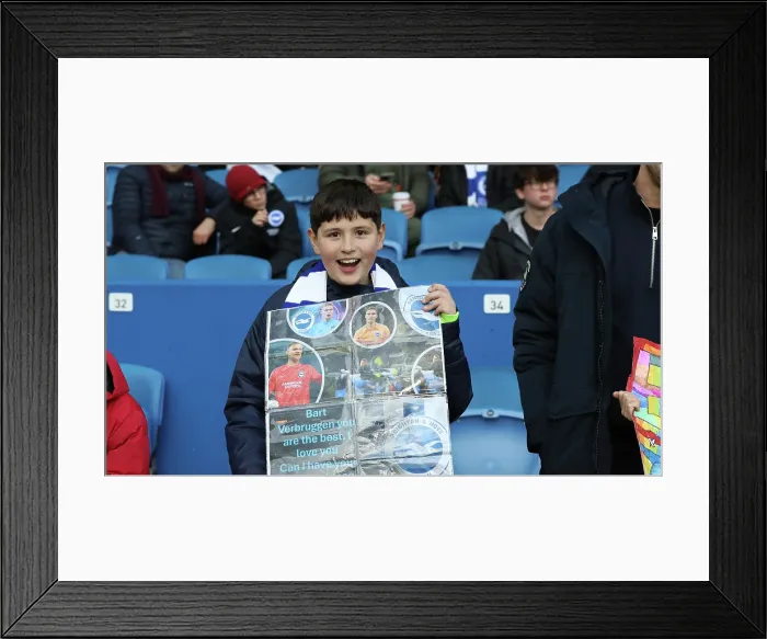 Framed Print : Brighton and Hove Albion v Everton Premier League 31JAN26 Framed Print : Brighton and Hove Albion v Everton Premier League 31JAN26