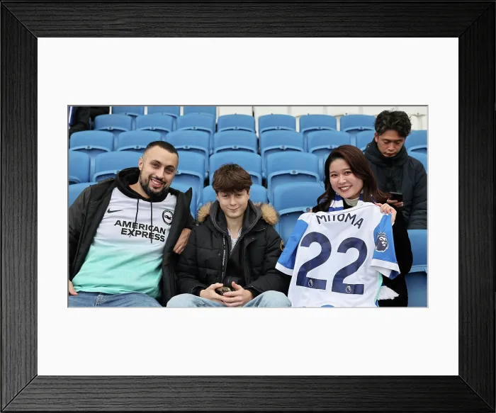 Framed Print : Brighton and Hove Albion v Everton Premier League 31JAN26 Framed Print : Brighton and Hove Albion v Everton Premier League 31JAN26