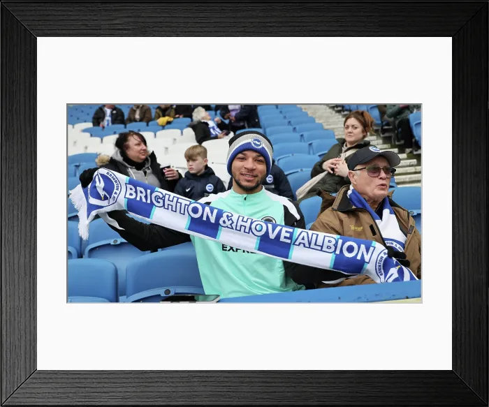 Framed Print : Brighton and Hove Albion v Everton Premier League 31JAN26 Framed Print : Brighton and Hove Albion v Everton Premier League 31JAN26