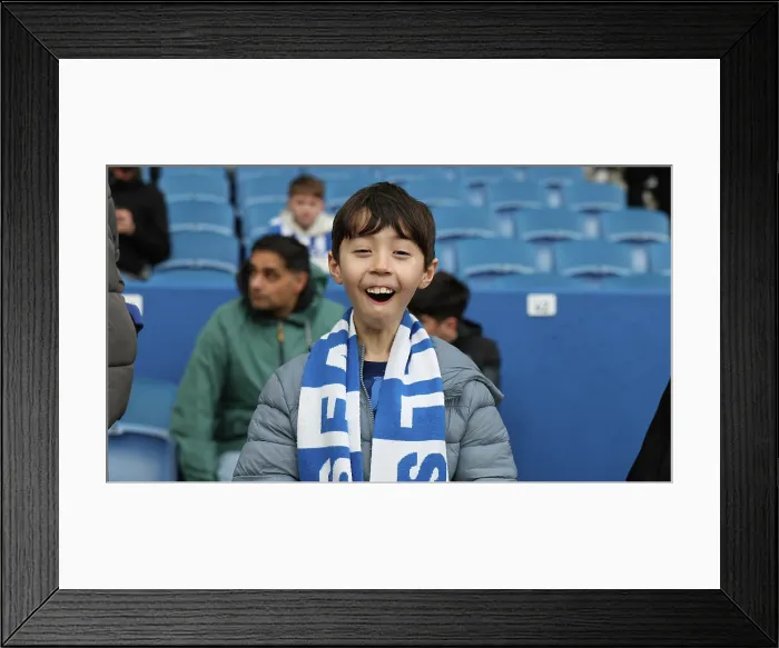 Framed Print : Brighton and Hove Albion v Everton Premier League 31JAN26 Framed Print : Brighton and Hove Albion v Everton Premier League 31JAN26