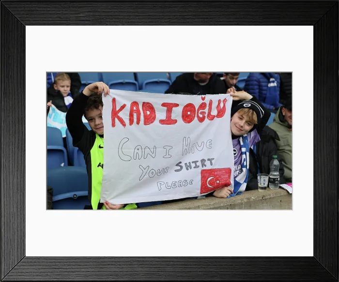 Framed Print : Brighton and Hove Albion v Everton Premier League 31JAN26 Framed Print : Brighton and Hove Albion v Everton Premier League 31JAN26