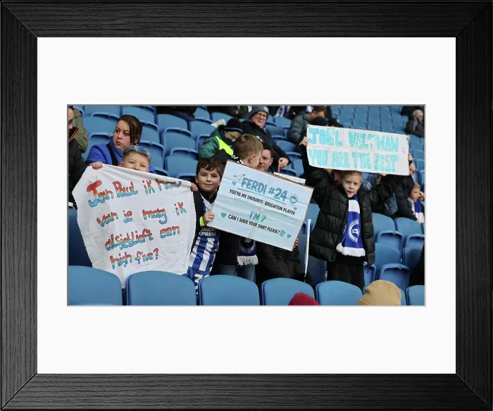Framed Print : Brighton and Hove Albion v Everton Premier League 31JAN26 Framed Print : Brighton and Hove Albion v Everton Premier League 31JAN26