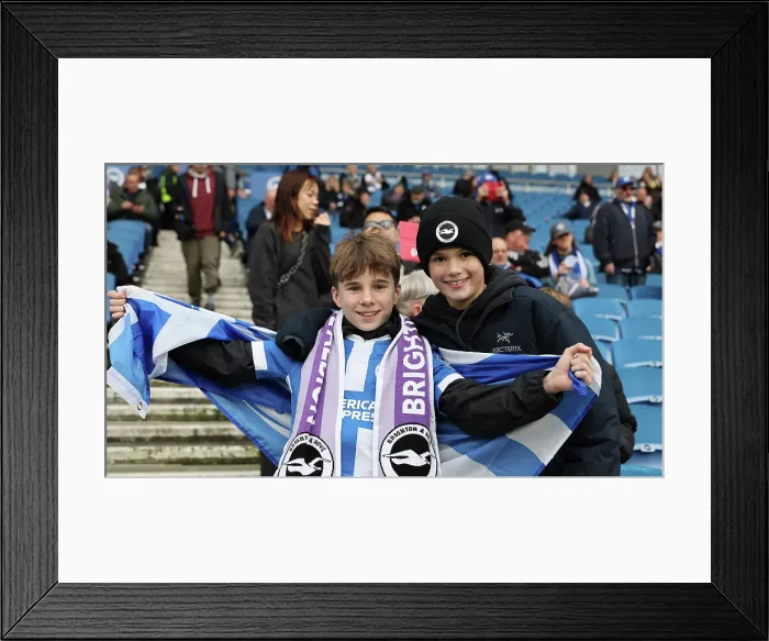 Framed Print : Brighton and Hove Albion v Everton Premier League 31JAN26 Framed Print : Brighton and Hove Albion v Everton Premier League 31JAN26