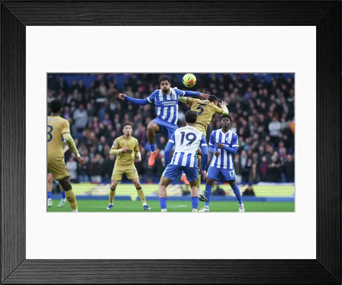 Framed Print : Brighton and Hove Albion v Crystal Palace Premier League 08FEB26 Framed Print : Brighton and Hove Albion v Crystal Palace Premier League 08FEB26
