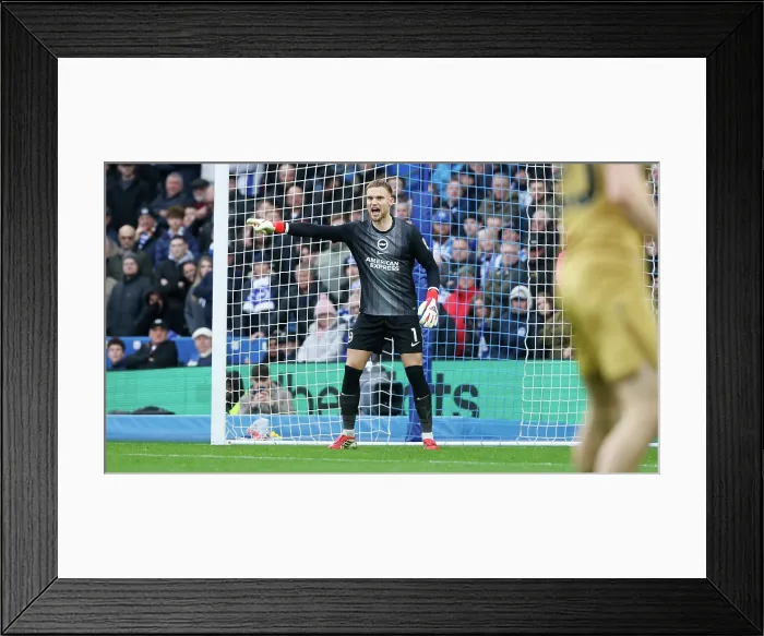 Framed Print : Brighton and Hove Albion v Crystal Palace Premier League 08FEB26 Framed Print : Brighton and Hove Albion v Crystal Palace Premier League 08FEB26