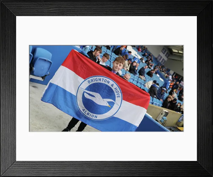 Framed Print : Brighton and Hove Albion v Crystal Palace Premier League 08FEB26 Framed Print : Brighton and Hove Albion v Crystal Palace Premier League 08FEB26