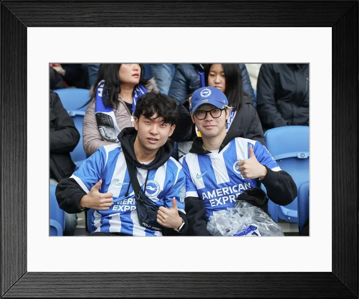 Framed Print : Brighton and Hove Albion v Crystal Palace Premier League 08FEB26 Framed Print : Brighton and Hove Albion v Crystal Palace Premier League 08FEB26