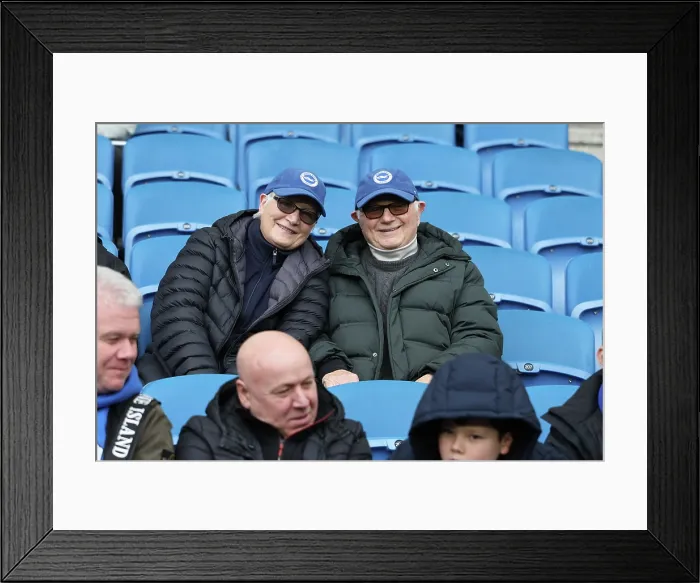 Framed Print : Brighton and Hove Albion v Crystal Palace Premier League 08FEB26 Framed Print : Brighton and Hove Albion v Crystal Palace Premier League 08FEB26