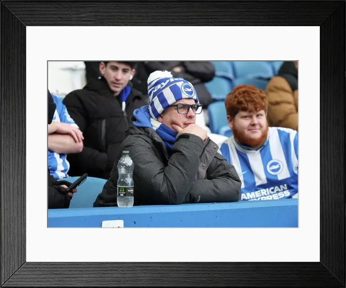 Framed Print : Brighton and Hove Albion v Crystal Palace Premier League 08FEB26 Framed Print : Brighton and Hove Albion v Crystal Palace Premier League 08FEB26