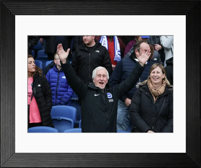 Framed Print : Brighton and Hove Albion v Crystal Palace Premier League 08FEB26 Framed Print : Brighton and Hove Albion v Crystal Palace Premier League 08FEB26