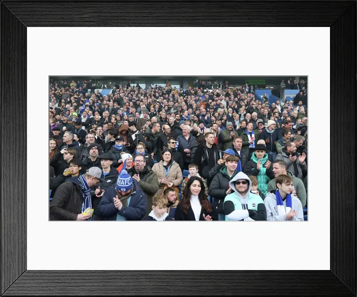 Framed Print : Brighton and Hove Albion v Crystal Palace Premier League 08FEB26 Framed Print : Brighton and Hove Albion v Crystal Palace Premier League 08FEB26