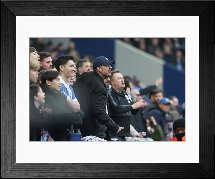Framed Print : Brighton and Hove Albion v Crystal Palace Premier League 08FEB26 Framed Print : Brighton and Hove Albion v Crystal Palace Premier League 08FEB26