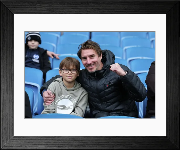 Framed Print : Brighton and Hove Albion v Crystal Palace Premier League 08FEB26 Framed Print : Brighton and Hove Albion v Crystal Palace Premier League 08FEB26