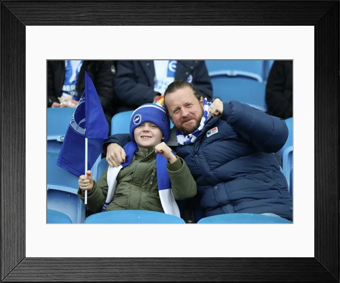 Framed Print : Brighton and Hove Albion v Crystal Palace Premier League 08FEB26 Framed Print : Brighton and Hove Albion v Crystal Palace Premier League 08FEB26