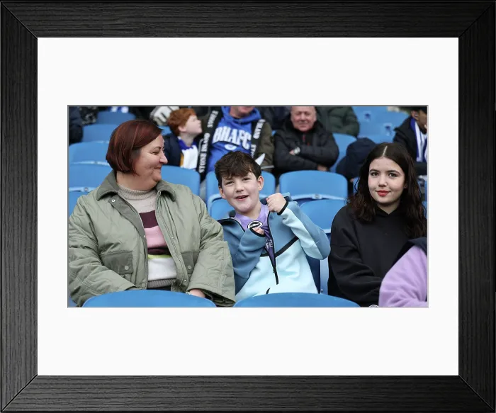 Framed Print : Brighton and Hove Albion v Crystal Palace Premier League 08FEB26 Framed Print : Brighton and Hove Albion v Crystal Palace Premier League 08FEB26