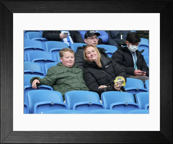 Framed Print : Brighton and Hove Albion v Crystal Palace Premier League 08FEB26 Framed Print : Brighton and Hove Albion v Crystal Palace Premier League 08FEB26