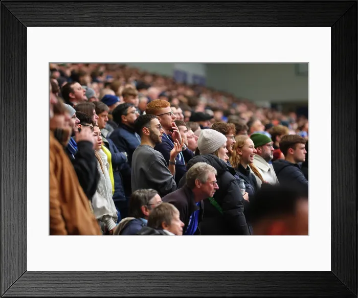 Framed Print : Brighton and Hove Albion v Crystal Palace Premier League 08FEB26 Framed Print : Brighton and Hove Albion v Crystal Palace Premier League 08FEB26